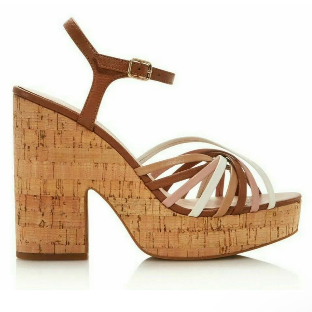 KATE SPADE Glow Multi Toast‎ Platform Sandals - Picture 2 of 6